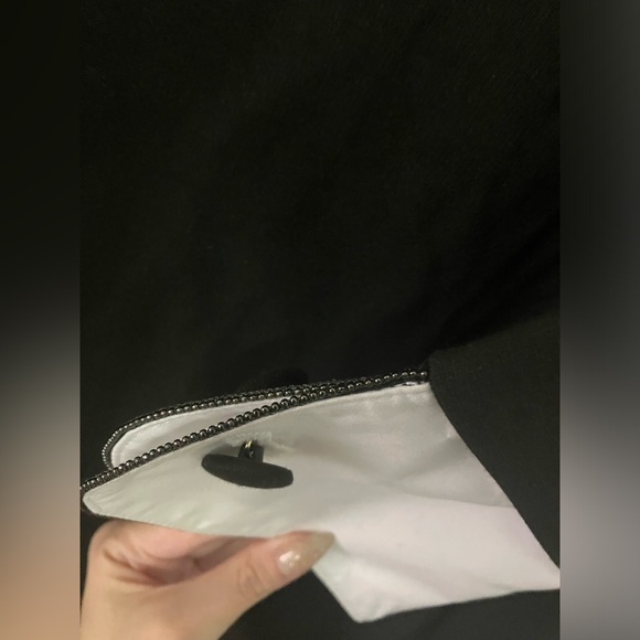 NWT Tiziano Zorzan black and white preppy formal dress - Picture 4 of 8